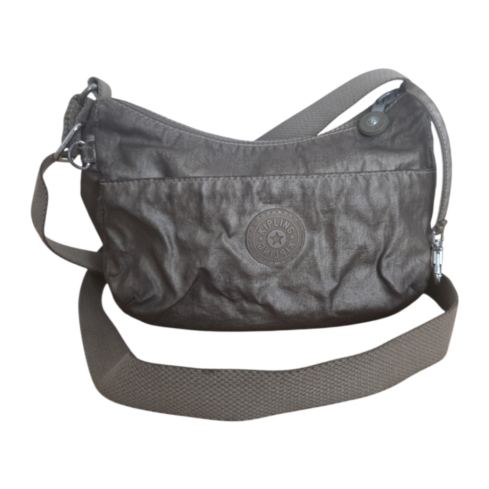 Kipling Larysa Metallic Bronze Crossbody Bag | Like New